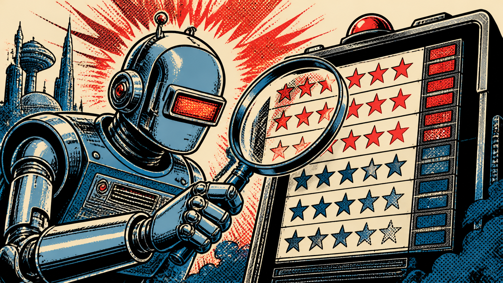 A retro robot representing Solar Pro 4